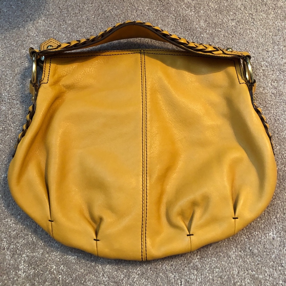 Mustard Banana Republic hobo bag